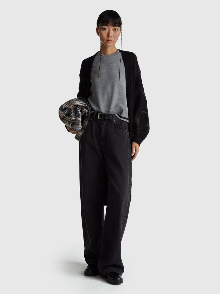 SLEEVELESS SWEATER Women image number 3